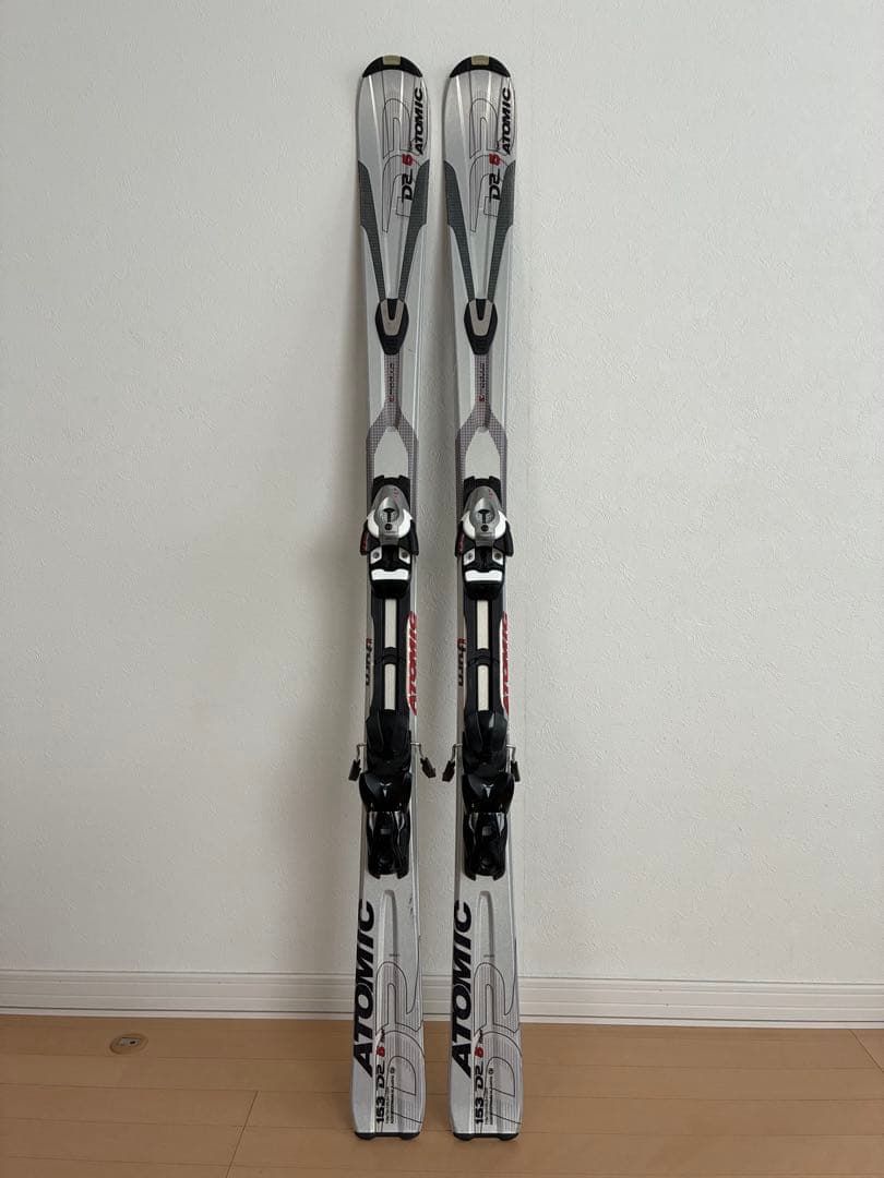 Atomic スキー板 153cm ストック付き