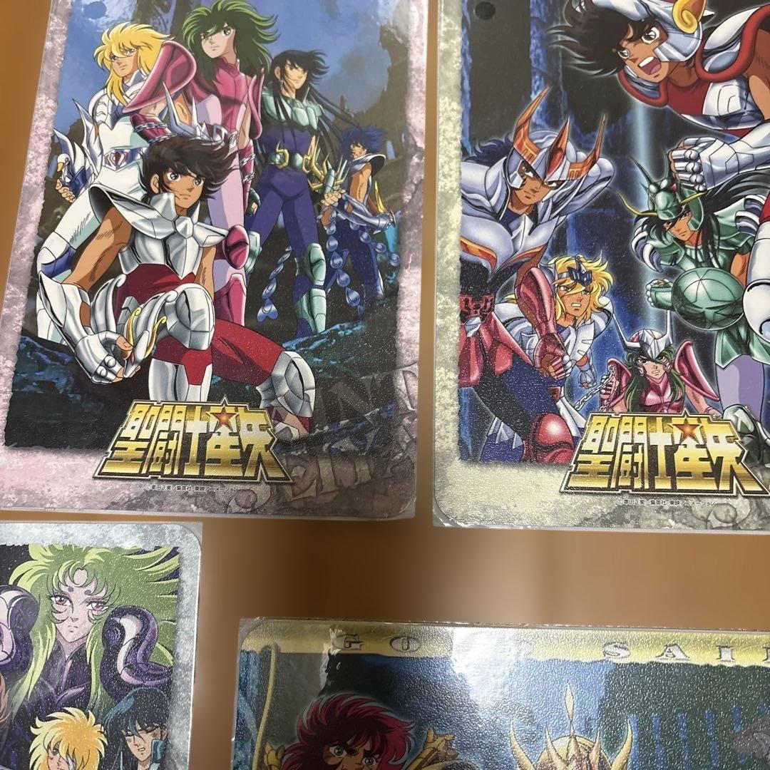 聖闘士星矢 ミニマウスパッド、パットダス8枚セット当時物