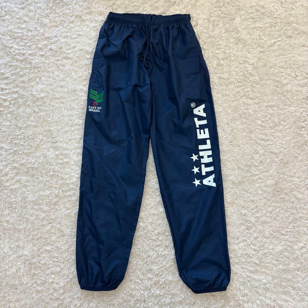 極美品　ATHLETA ピステ・ウィンドブレーカー Sサイズ　上下　フード付き