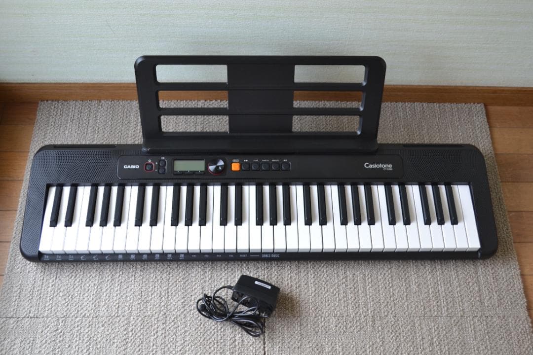美品CASIO 電子キーボード Casiotone CT-S200BK2025年