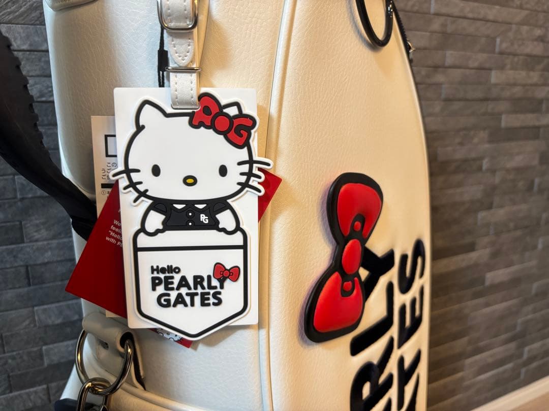 【値引き】PEARLY GATES×HELLOKITTY コラボキャディーバック