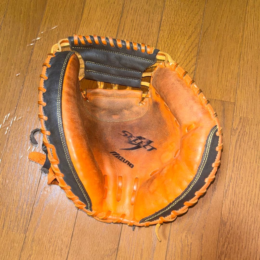 Mizuno SELECT 9 オレンジ 軟式グローブ