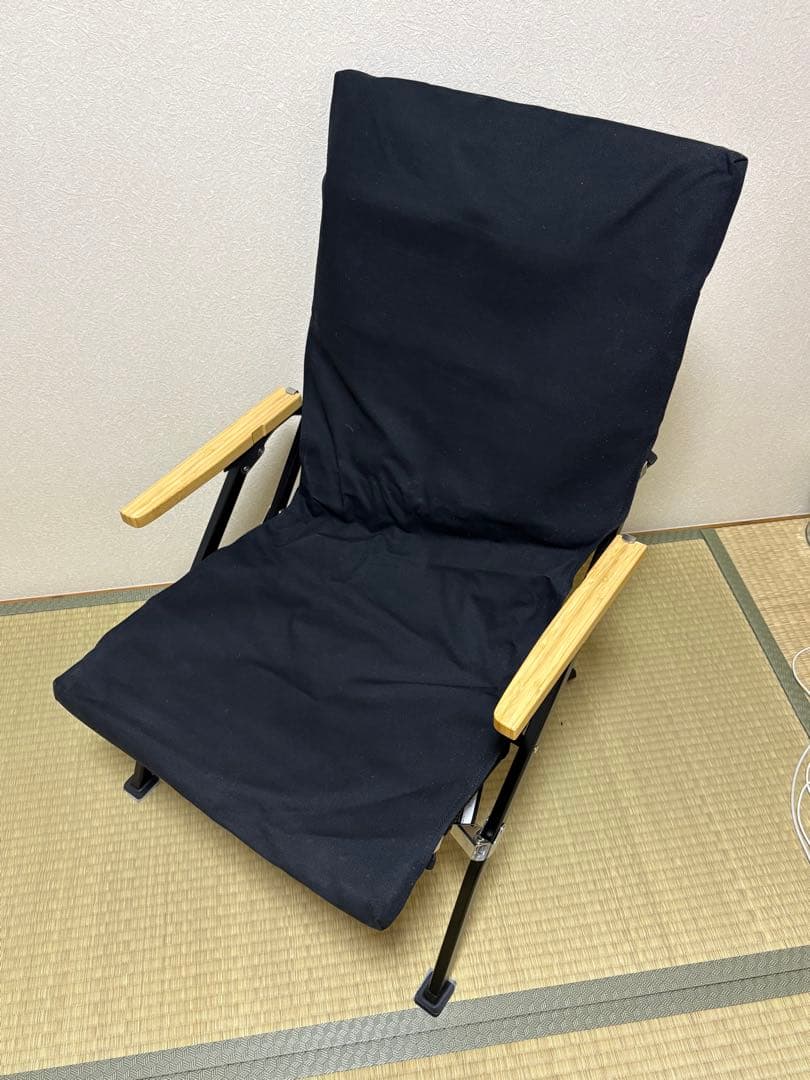  peak メッシュローチェアー30 リッチブラック　おまけカバー付き