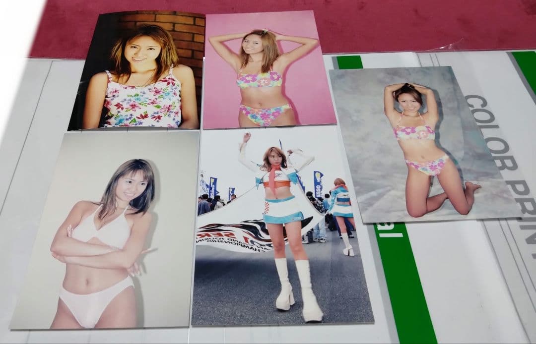 石川加奈子　写真　はがきサイズ　22枚　レースクイーン　アイドル　タレント