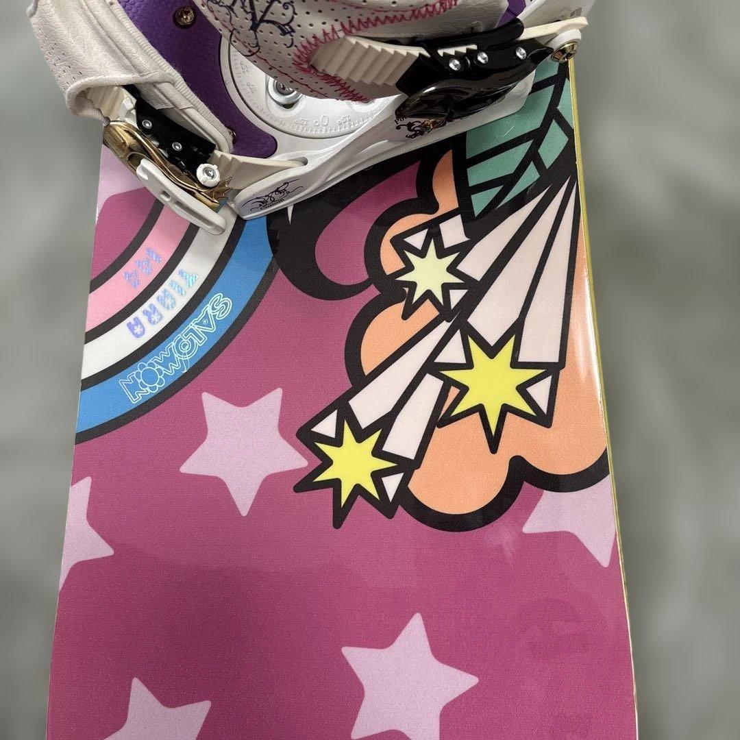 SALOMON TIARA 144cm BURTON MINT ブーツセット