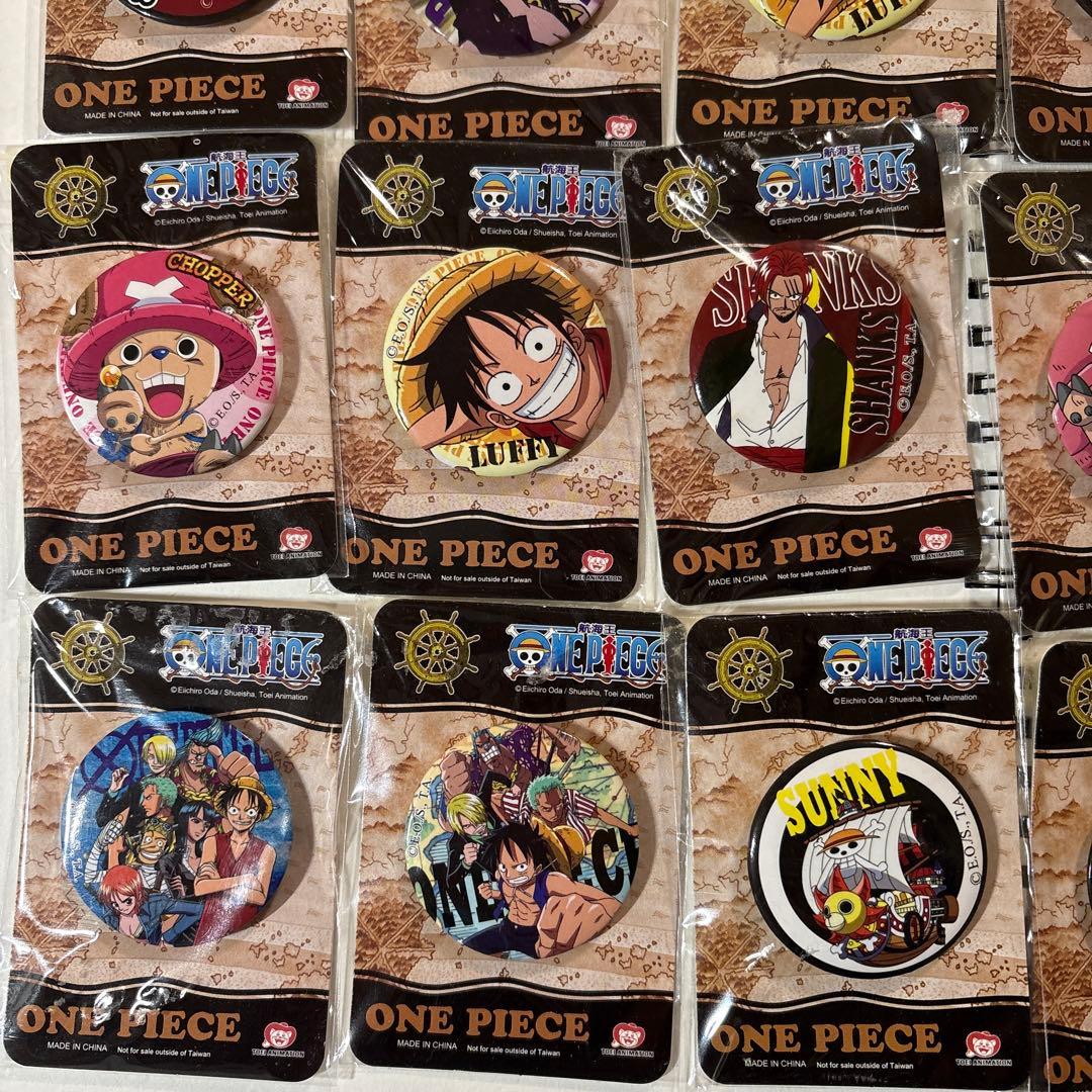 ワンピース 缶バッジ まとめ売り 24個セット