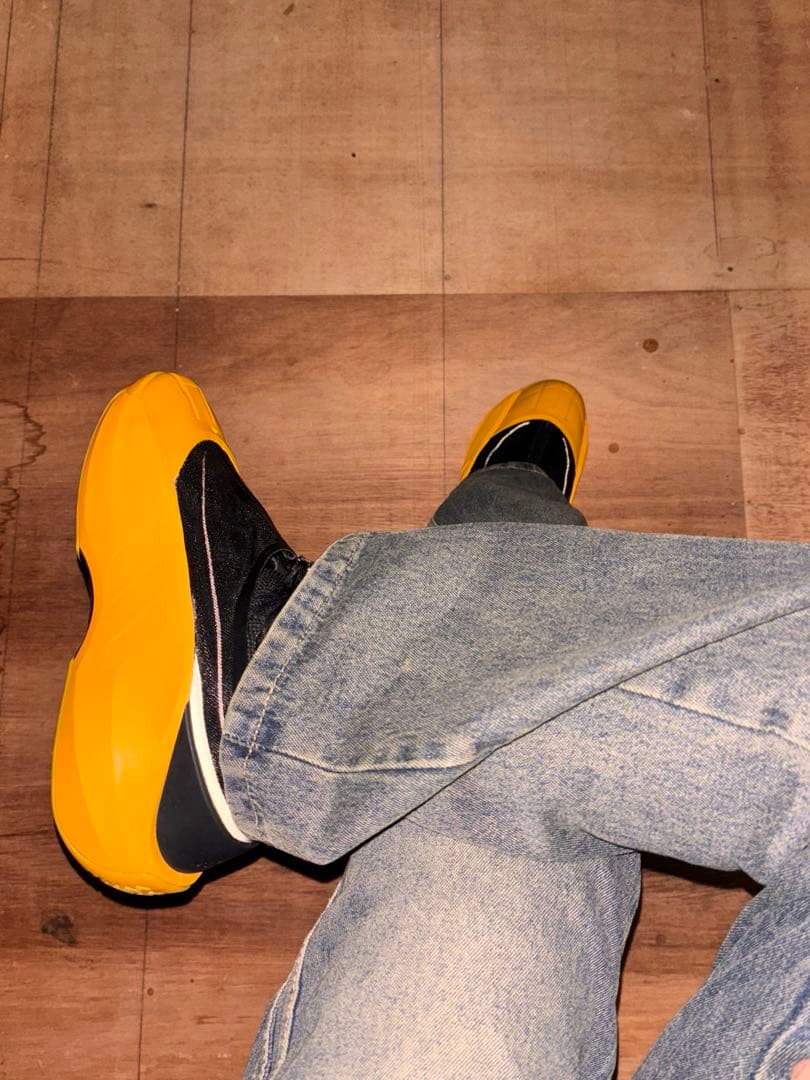 adidas クレイジー インフィニティ 26.5㎝ スニーカー イエロー 黄