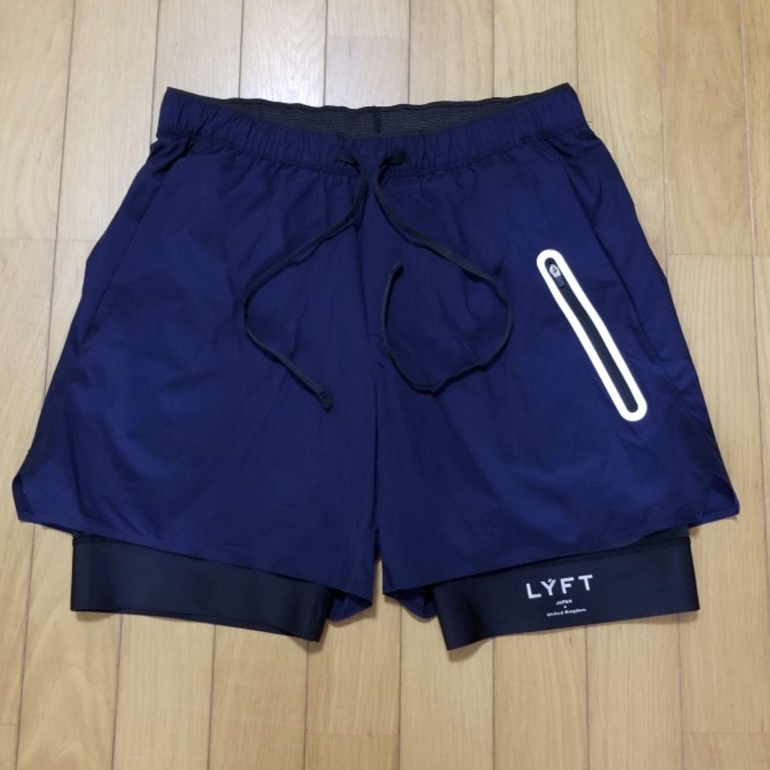 LÝFT　2Way Active Shorts / With Legging