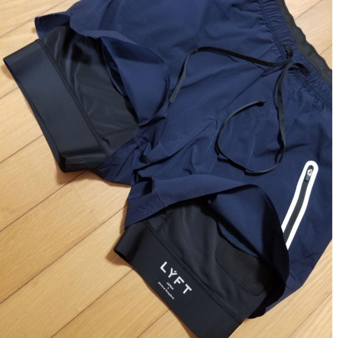 LÝFT　2Way Active Shorts / With Legging