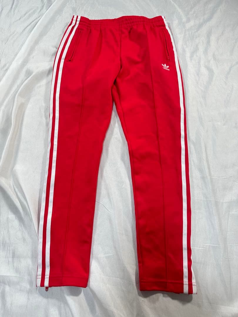 adidas firebird sst トラックパンツ トレフォイル 刺繍ロゴ