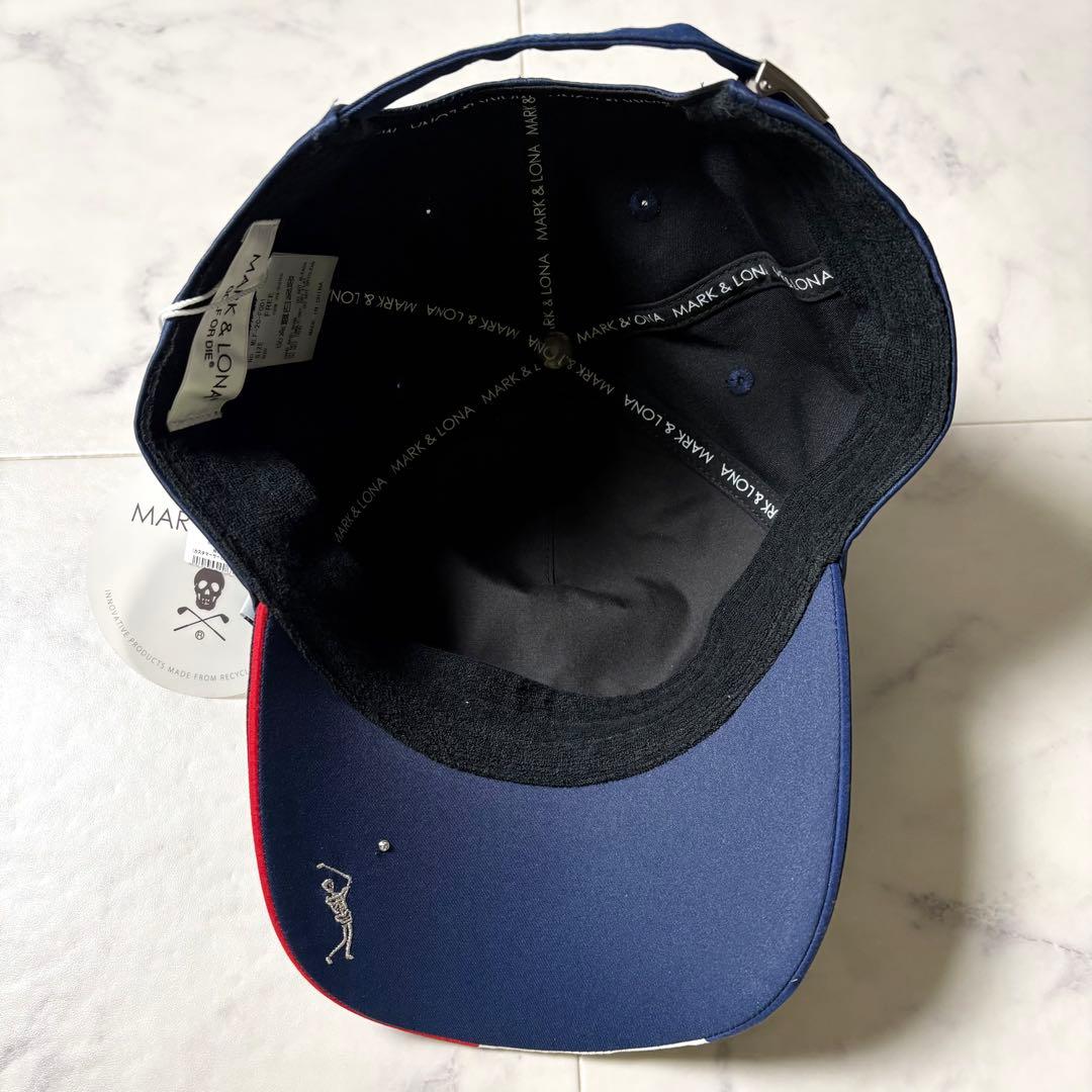 新品タグ付き MARK&LONA Avenir Cap キャップ ネイビー