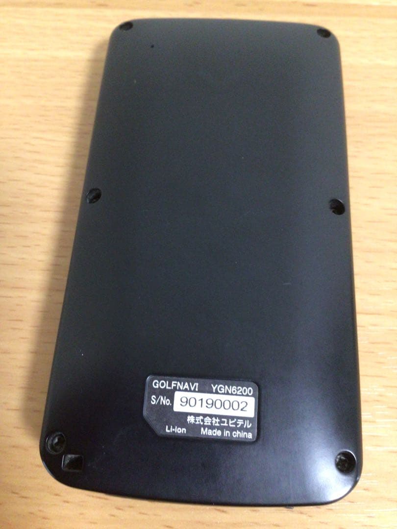 Yupiteru ユピテル　YGN6200 ゴルフGPSナビ　付属品・説明書付き