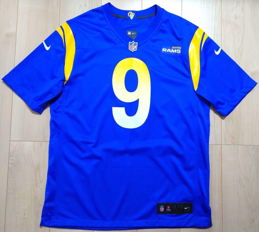 NFL ラムズ マシュー・スタッフォード NIKE レプリカジャージ【LG】