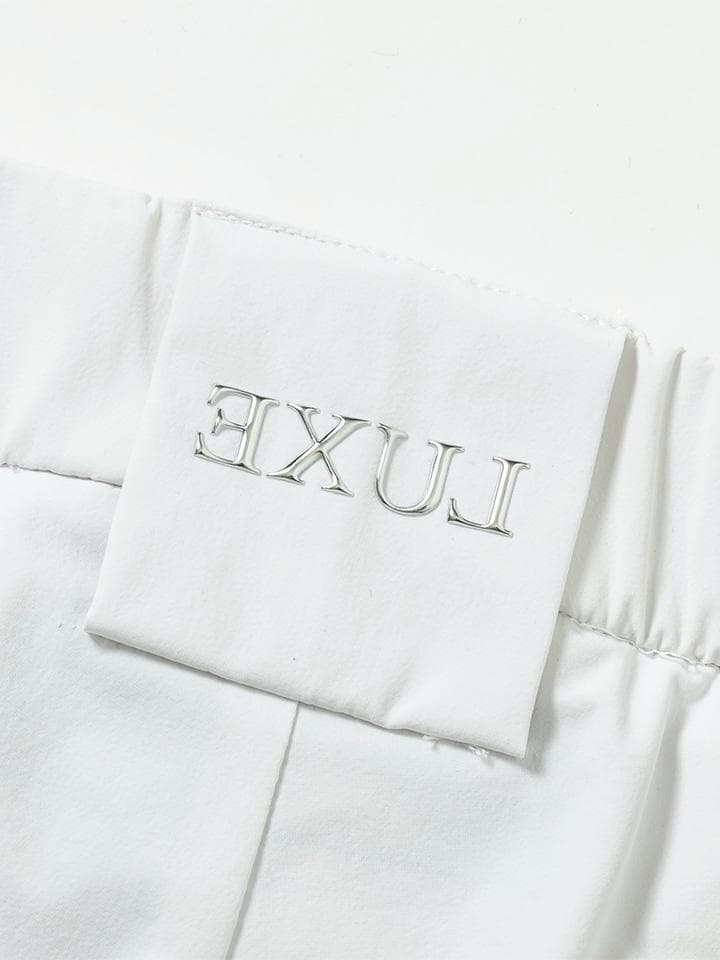 LUXEAKMPLUS / 24SS サイド ロゴ ストレッチ パンツ ゴルフ