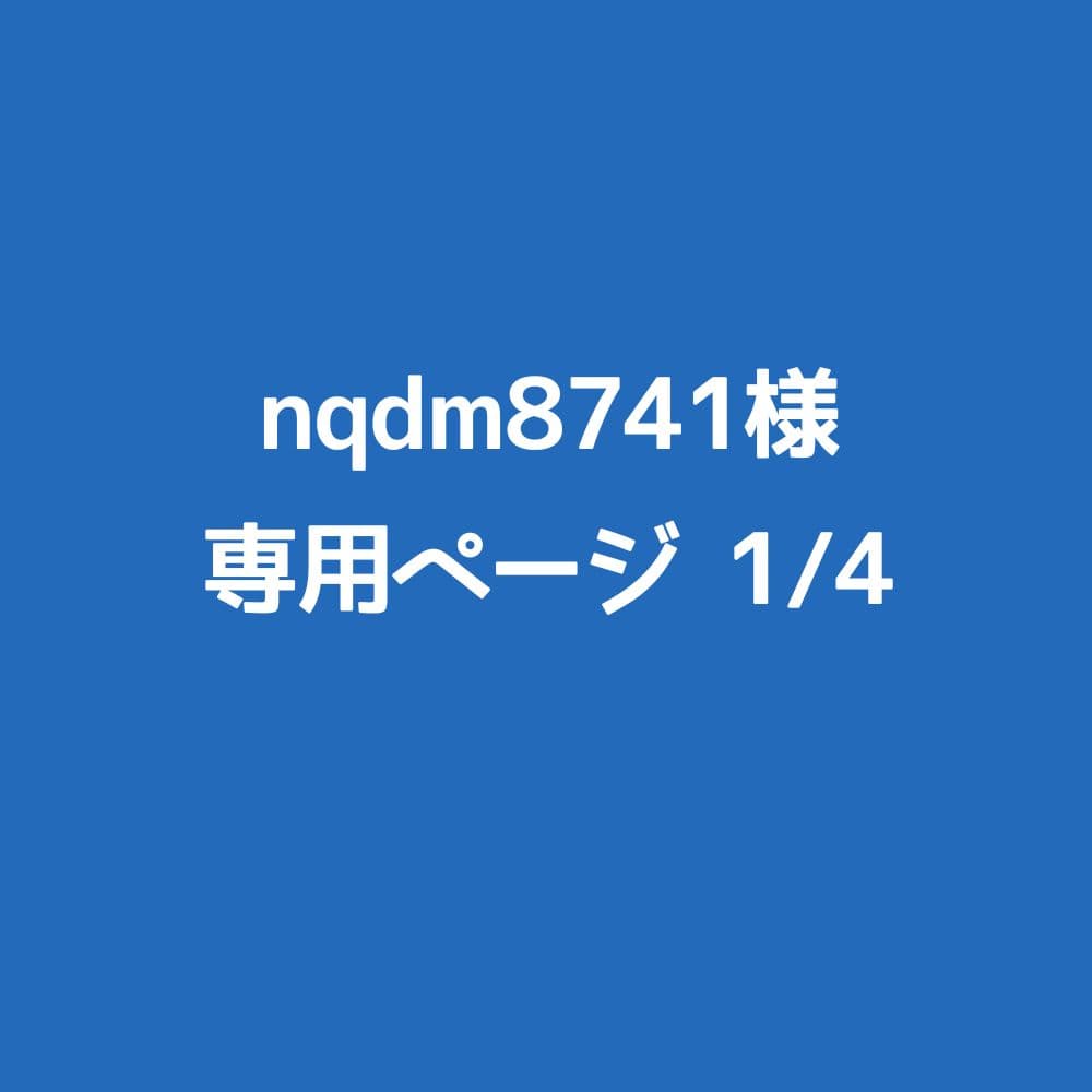 nqdm8741ページ　1/4