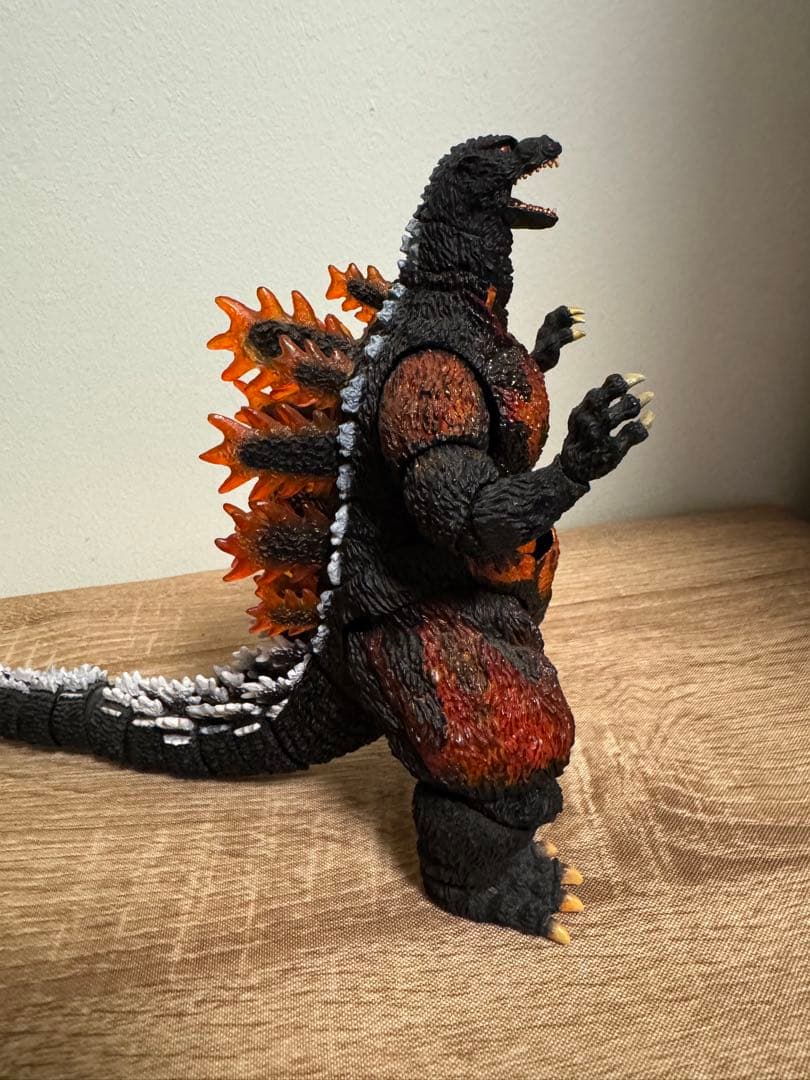 バーニングゴジラ s.h.monsterarts モンスターアーツ　※ジャンク品