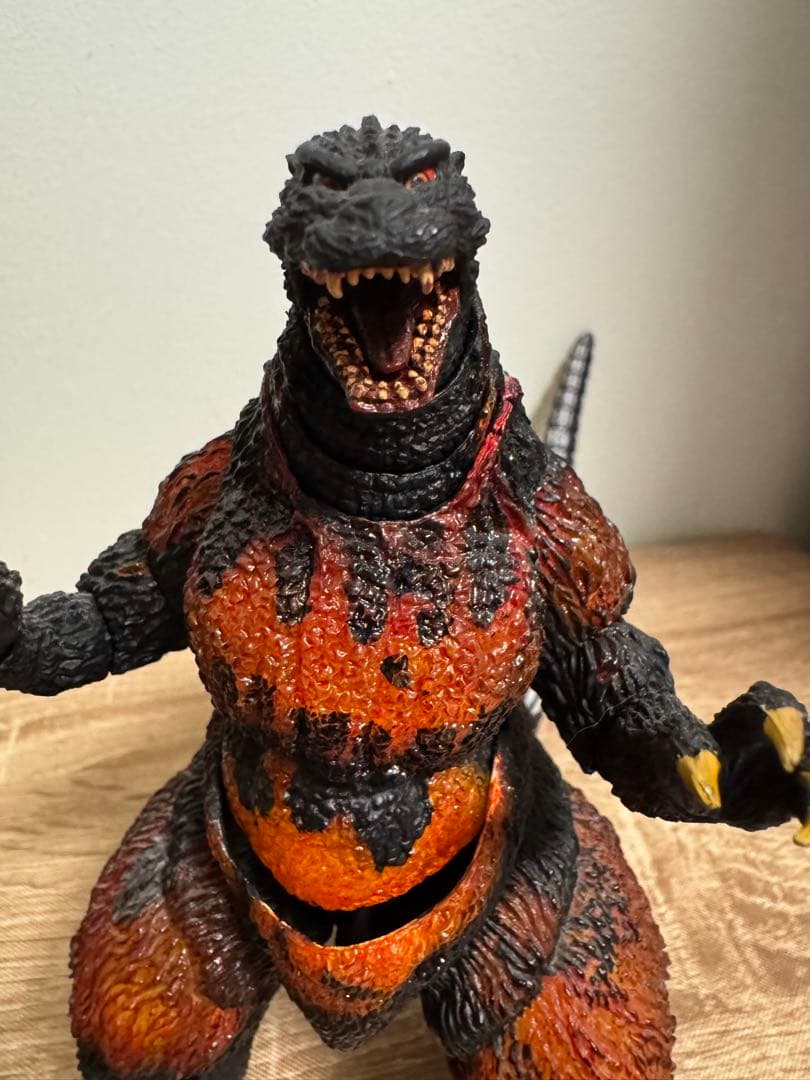 バーニングゴジラ s.h.monsterarts モンスターアーツ　※ジャンク品
