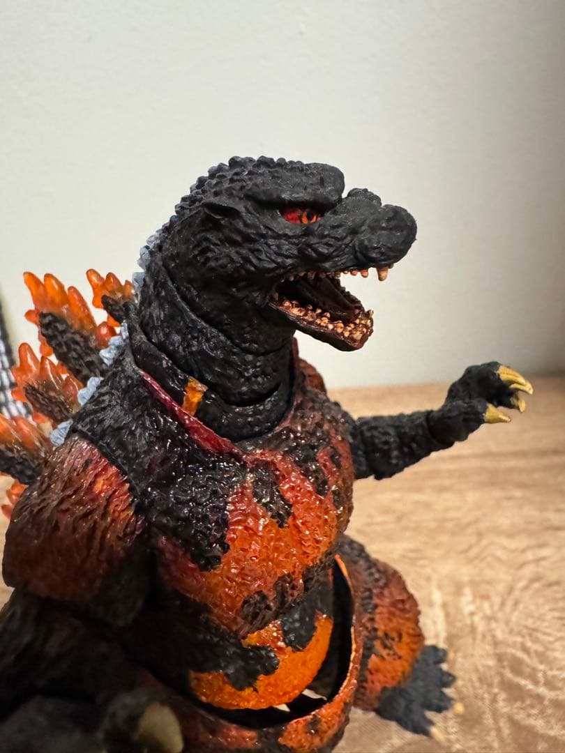 バーニングゴジラ s.h.monsterarts モンスターアーツ　※ジャンク品