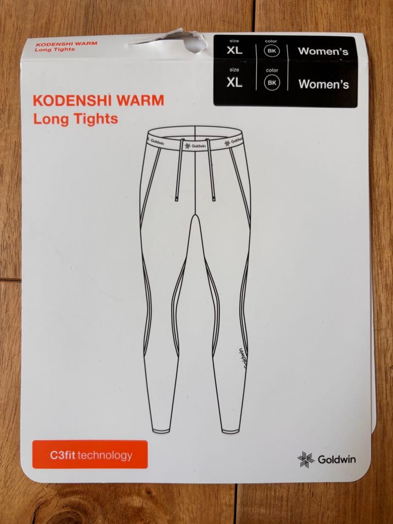 ゴールドウィン 光電子WARM Long Tights ブラック XL