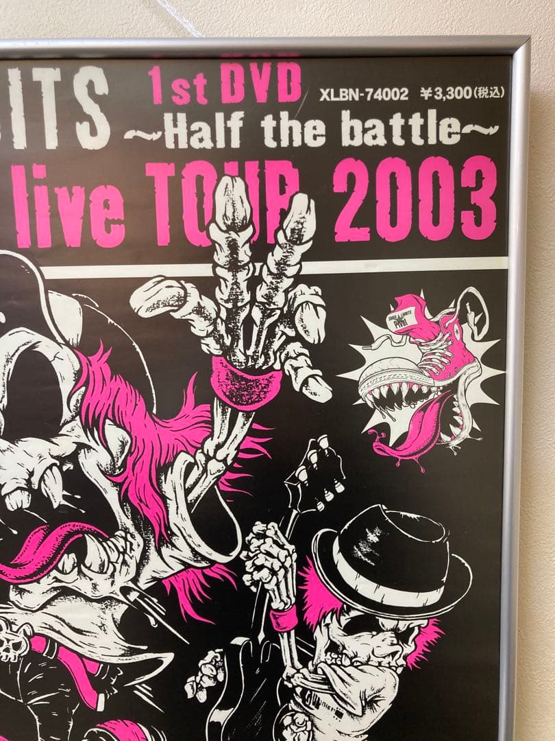 SHAKALABBITS Live and let live 告知ポスター B2