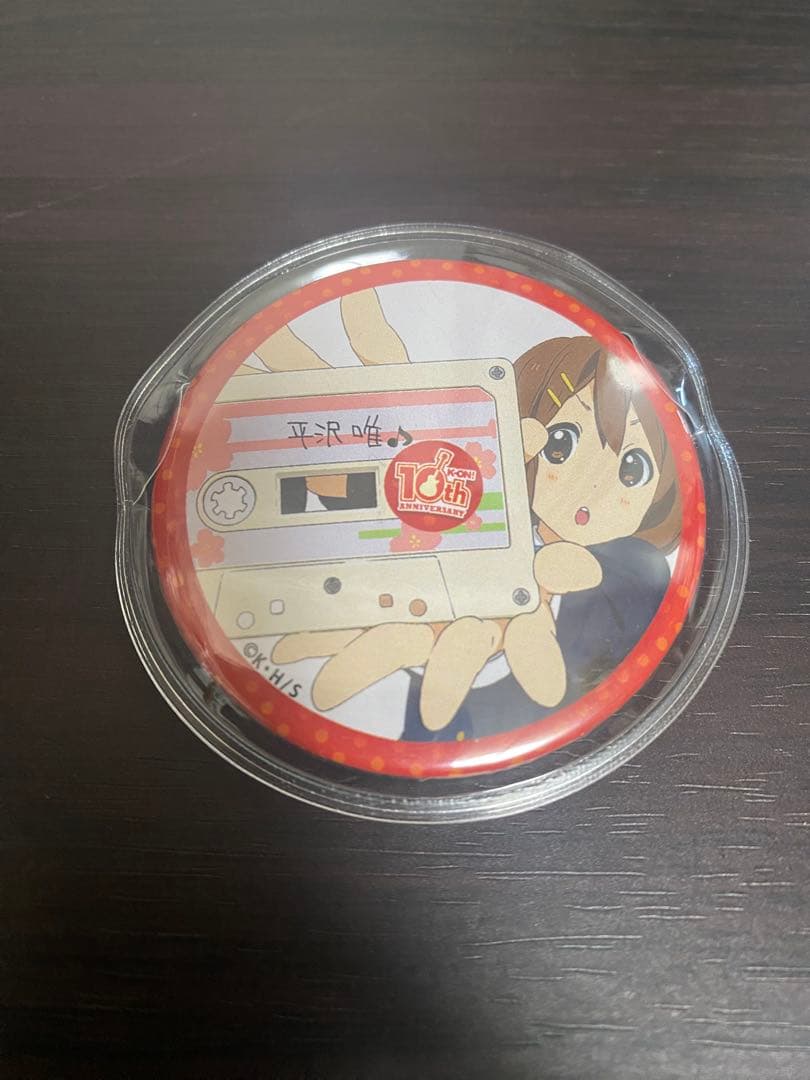 けいおん! 桜高購買部 渋谷マルイ出張所 10周年　缶バッジ　平沢唯