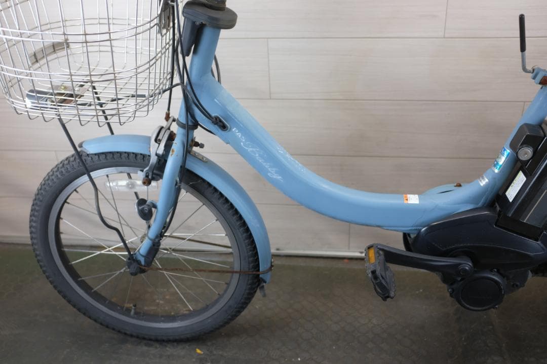電動自転車 ヤマハPAS　Babby20インチ 3段変速 8.9Ah充電器あり