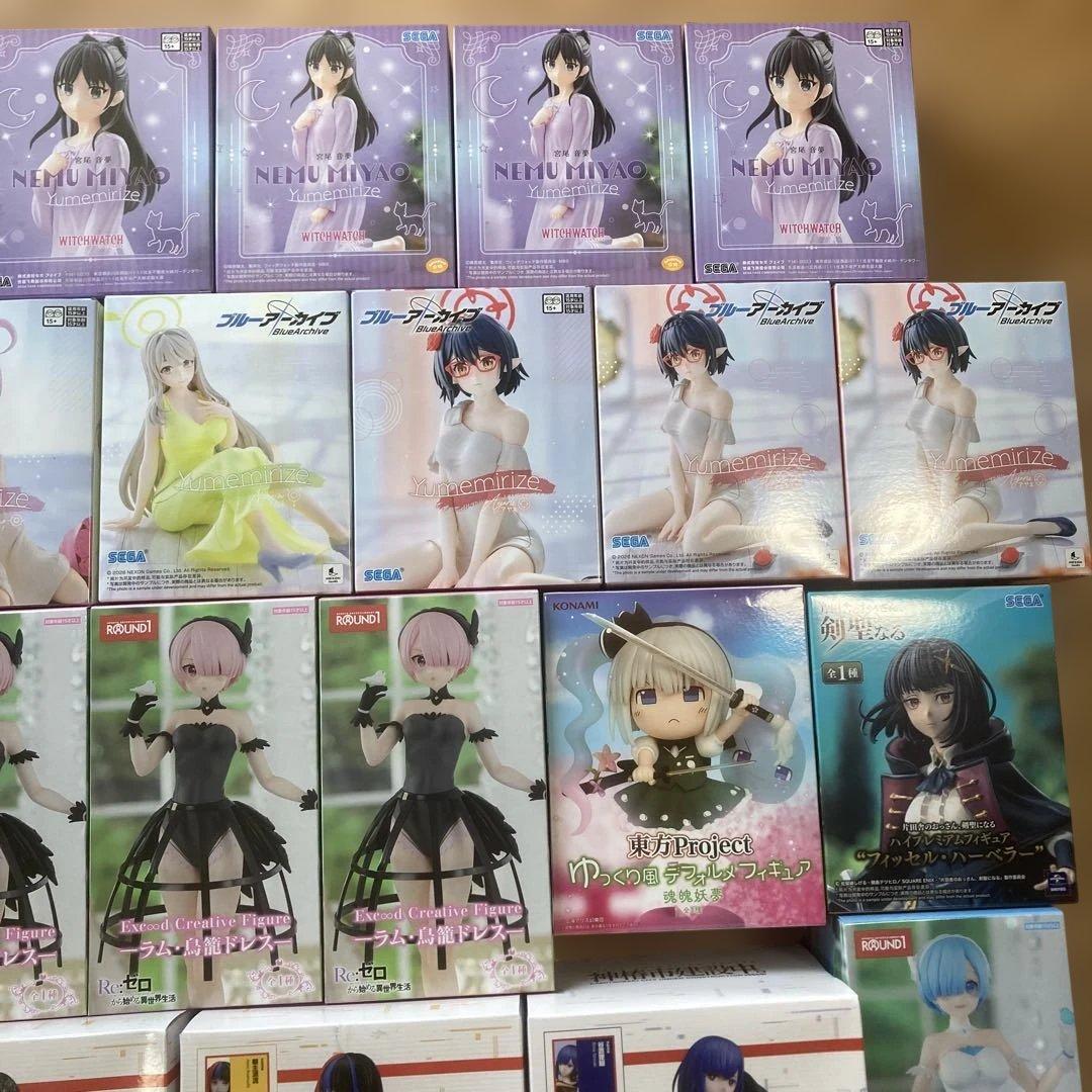 最新美少女プライズフィギュア　22個