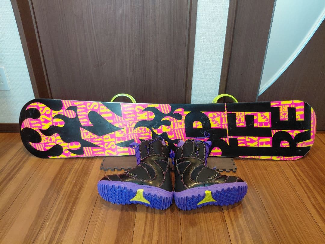 ⭐美品⭐K2 SPITFIRE 142 レディース スノーボードフルセット❤