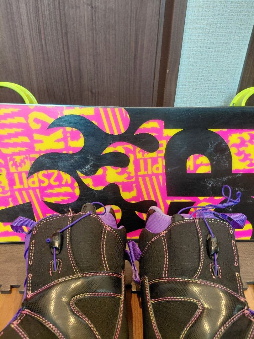 ⭐美品⭐K2 SPITFIRE 142 レディース スノーボードフルセット❤