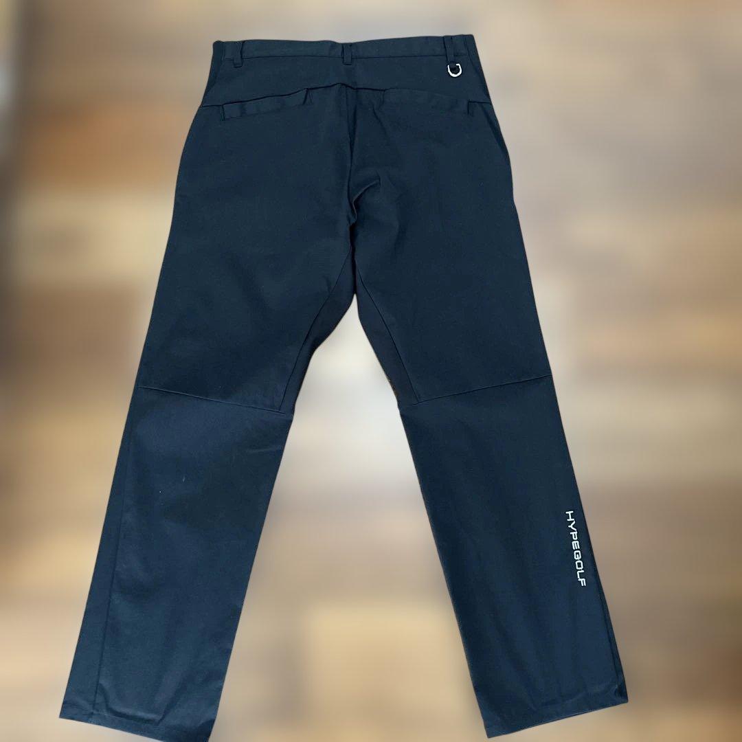 HYPEGOLF 黒パンツ新品未使用　ゴルフパンツメンズ　タグ付き