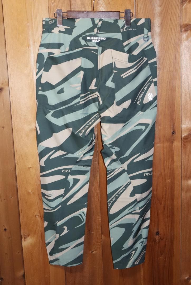 新品 ラッセルノ コⒽバット ポケット カモフラ ゴルフパンツ(7/XXL) Ⓗ