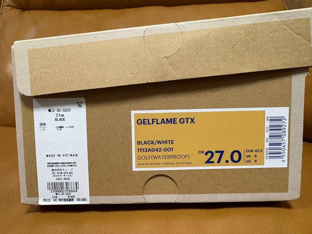 シューズ(男性用) MARK&LONA GELFLAME GTX 27.0