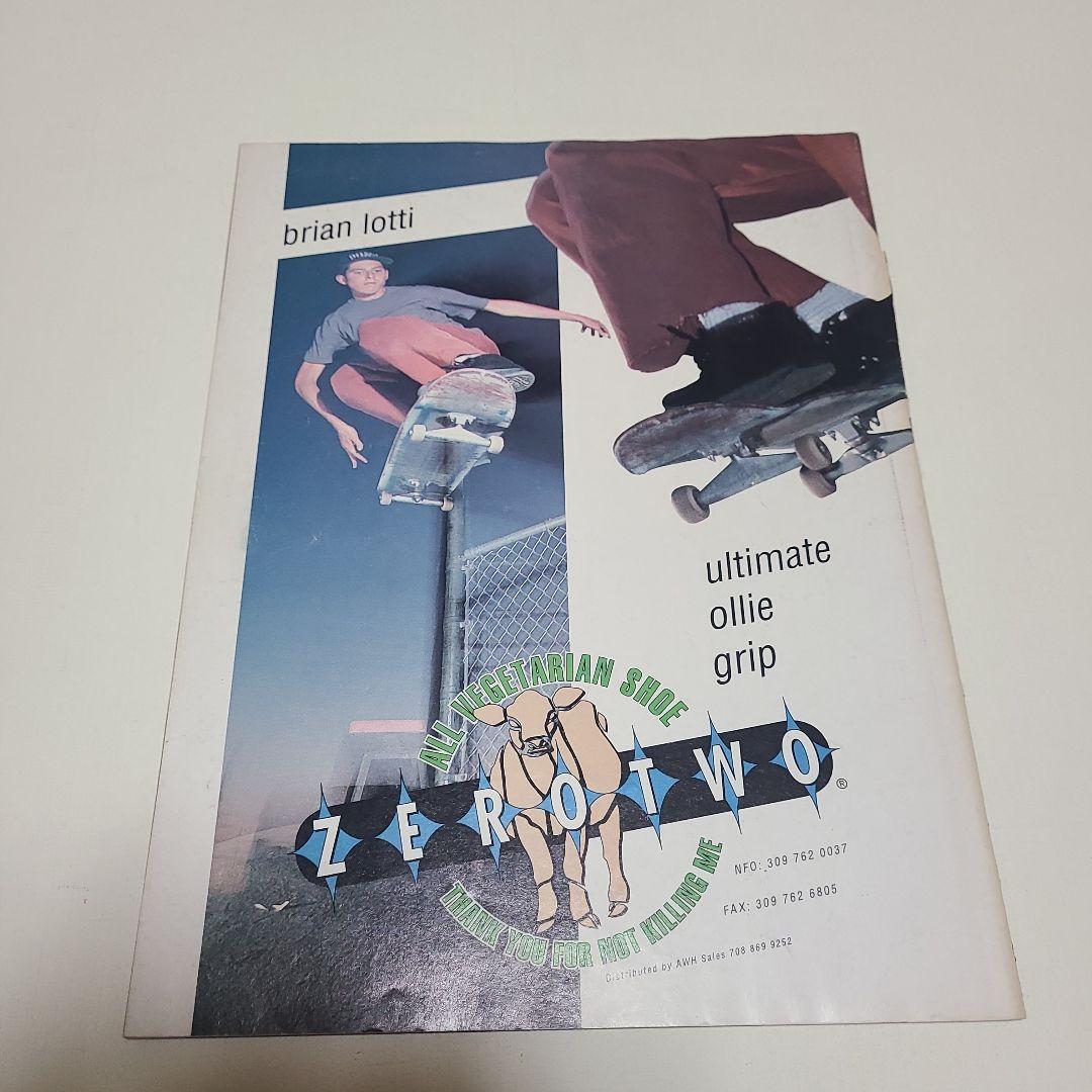 thrasher magazine 1992 april スケートボード 雑誌