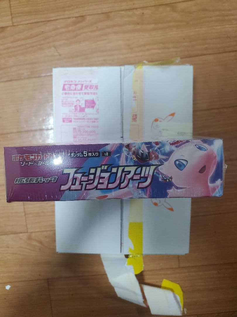 ポケモンカードゲーム フュージョンアーツ シュリンク付き box