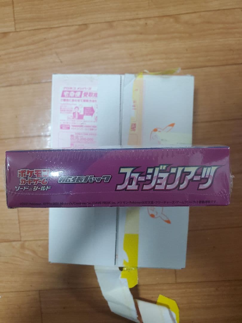 ポケモンカードゲーム フュージョンアーツ シュリンク付き box
