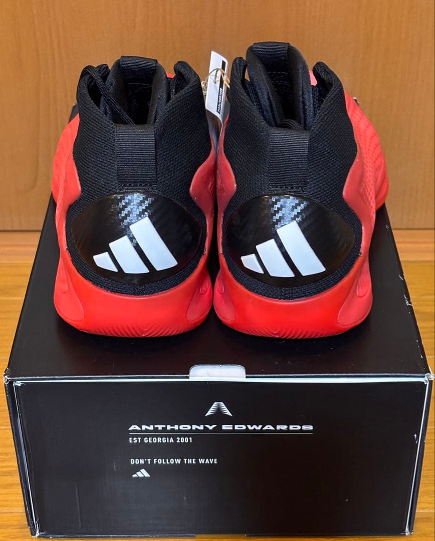 adidas AE1 アディダス アンソニーエドワーズ赤黒26