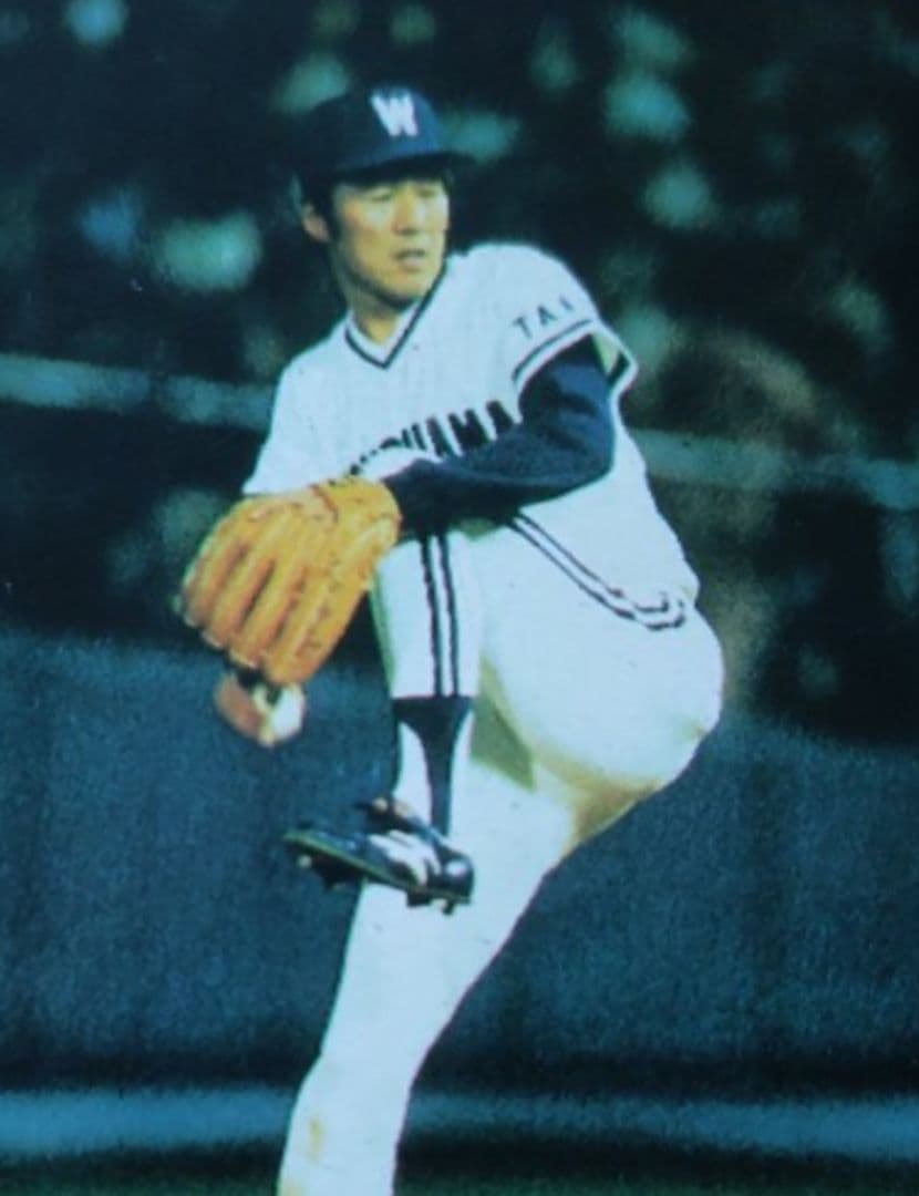 玉澤軟式グローブ　大洋ホエールズ平松