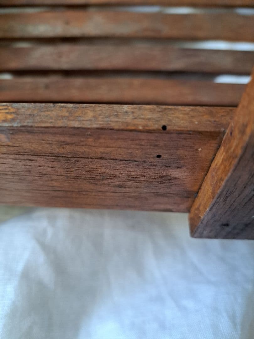 STILTON ガーデニング　バスケット　道具入れ　木製