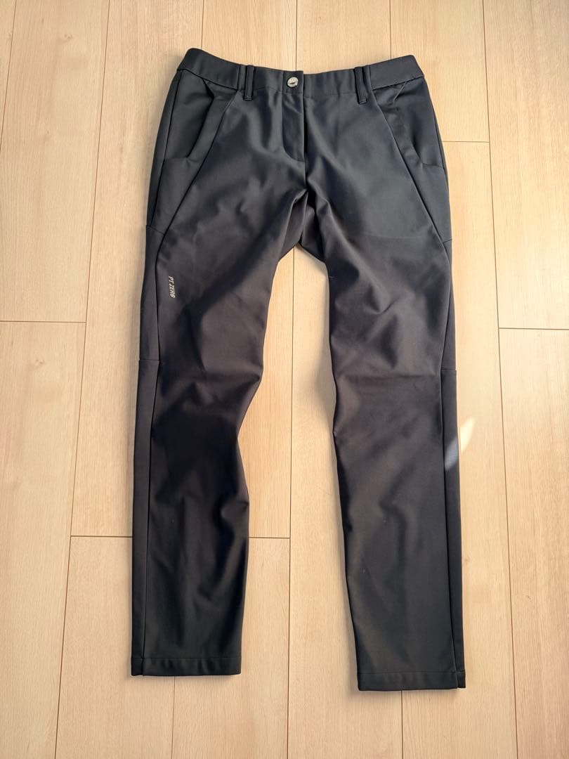 ニットボンディング PT ZERO ロングパンツ黒 裏起毛 Mサイズ