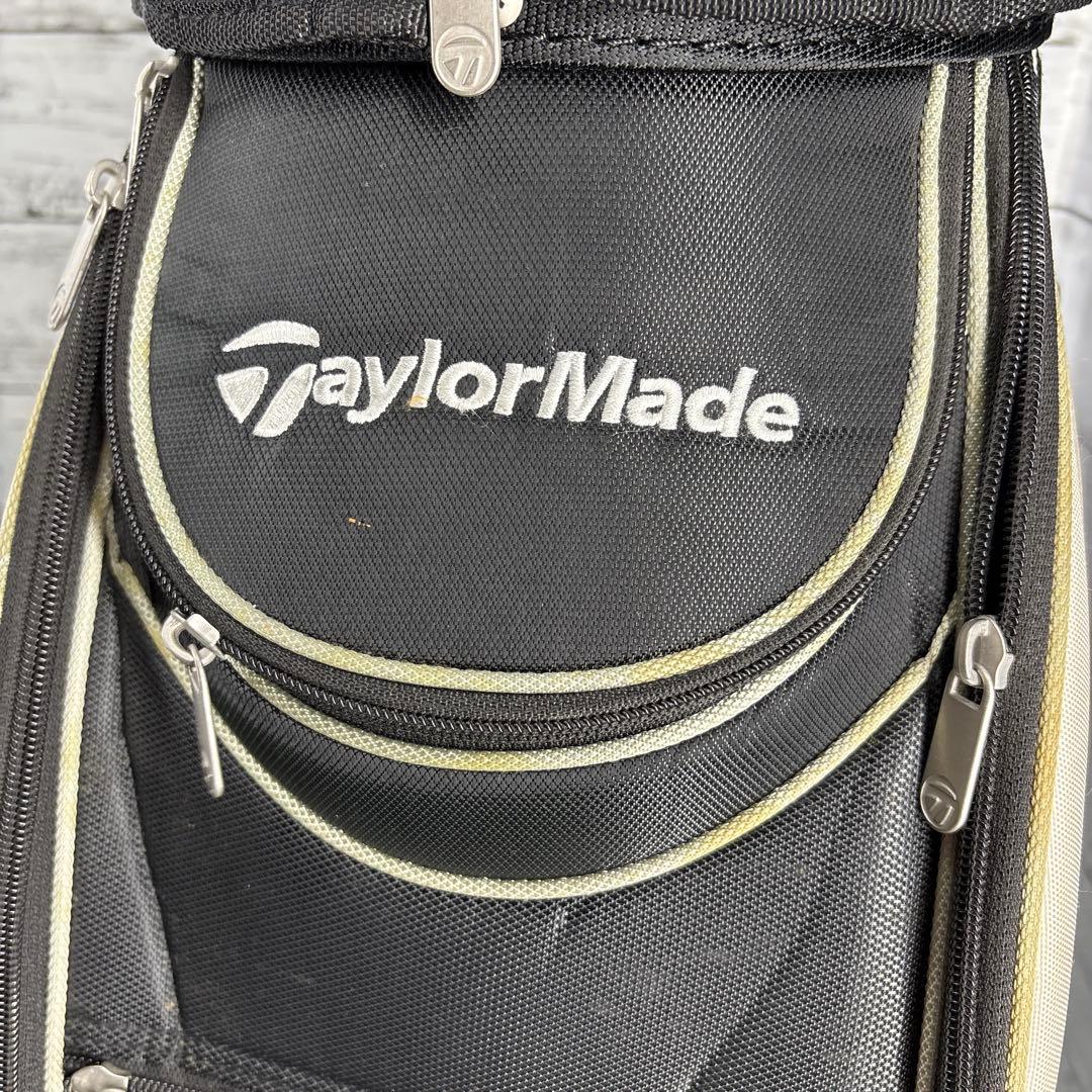 TaylorMade キャディバッグ 黒/白