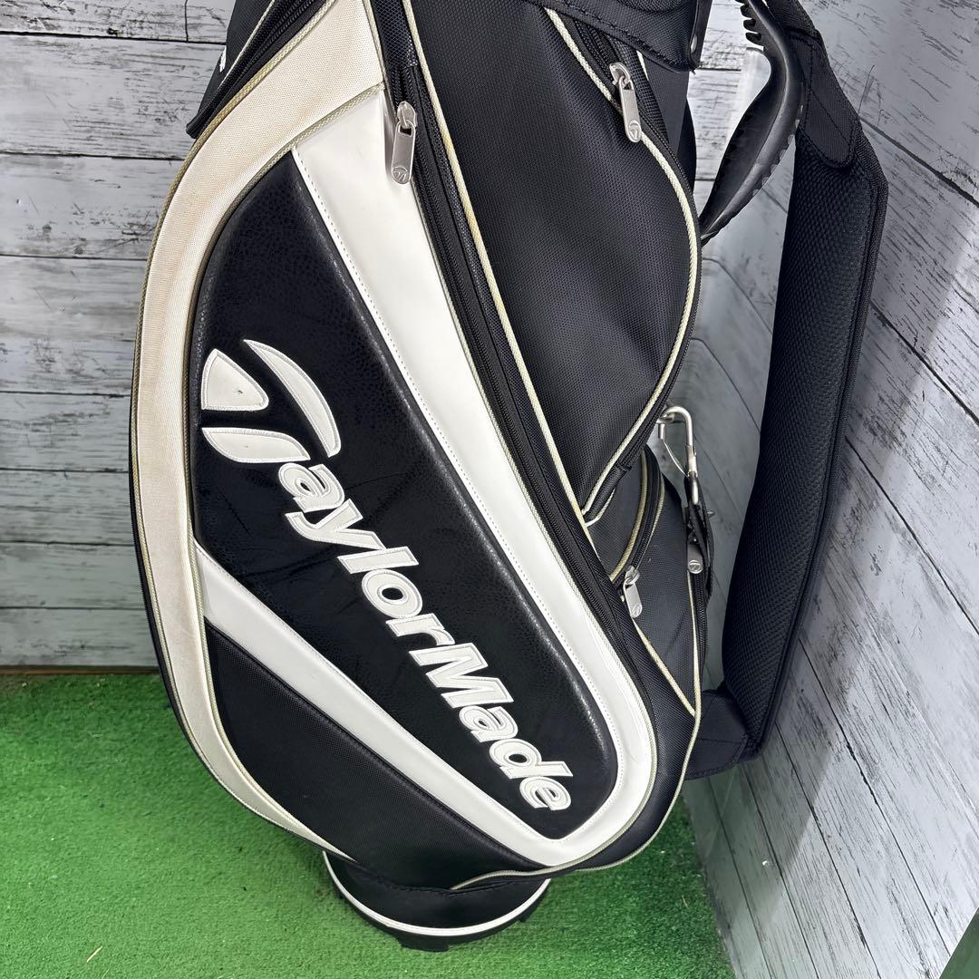 TaylorMade キャディバッグ 黒/白