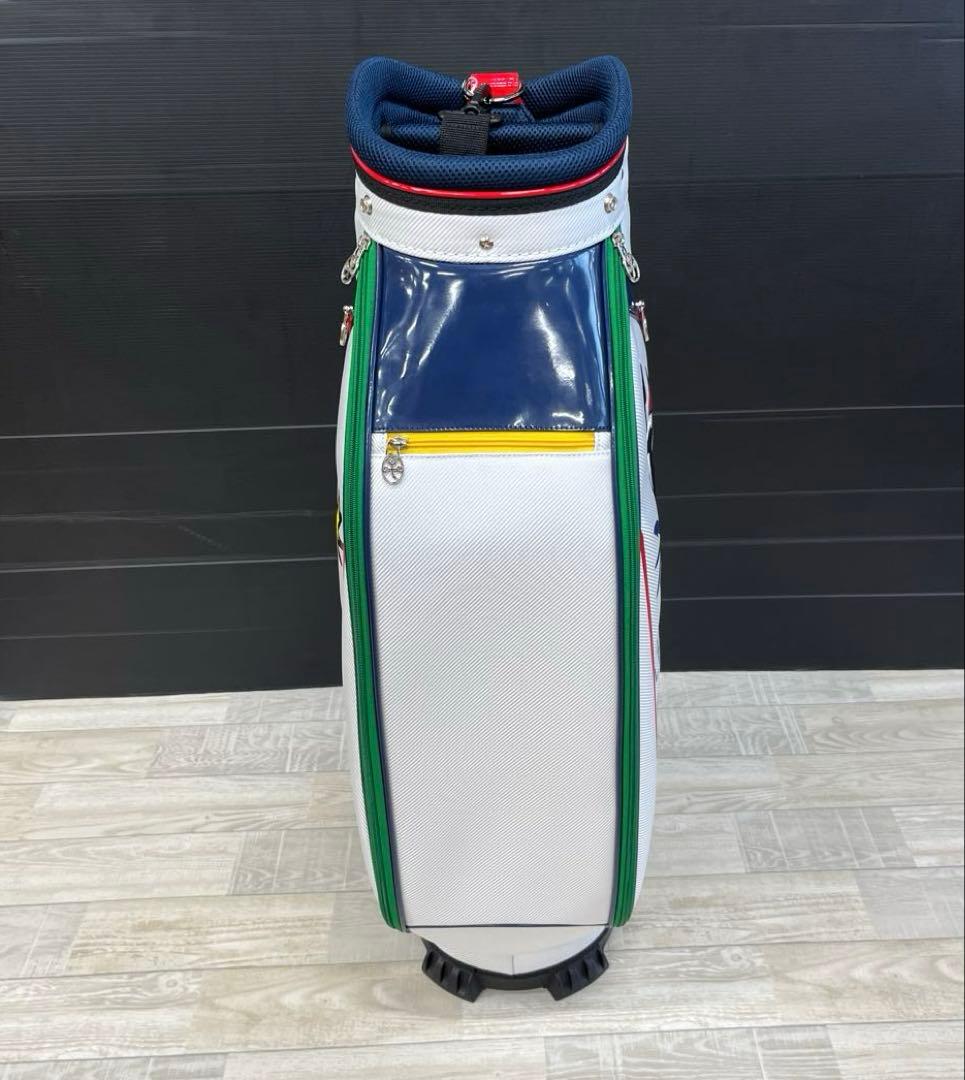 【新品】カステルバジャック CBC036 キャディバッグ 7235381302白