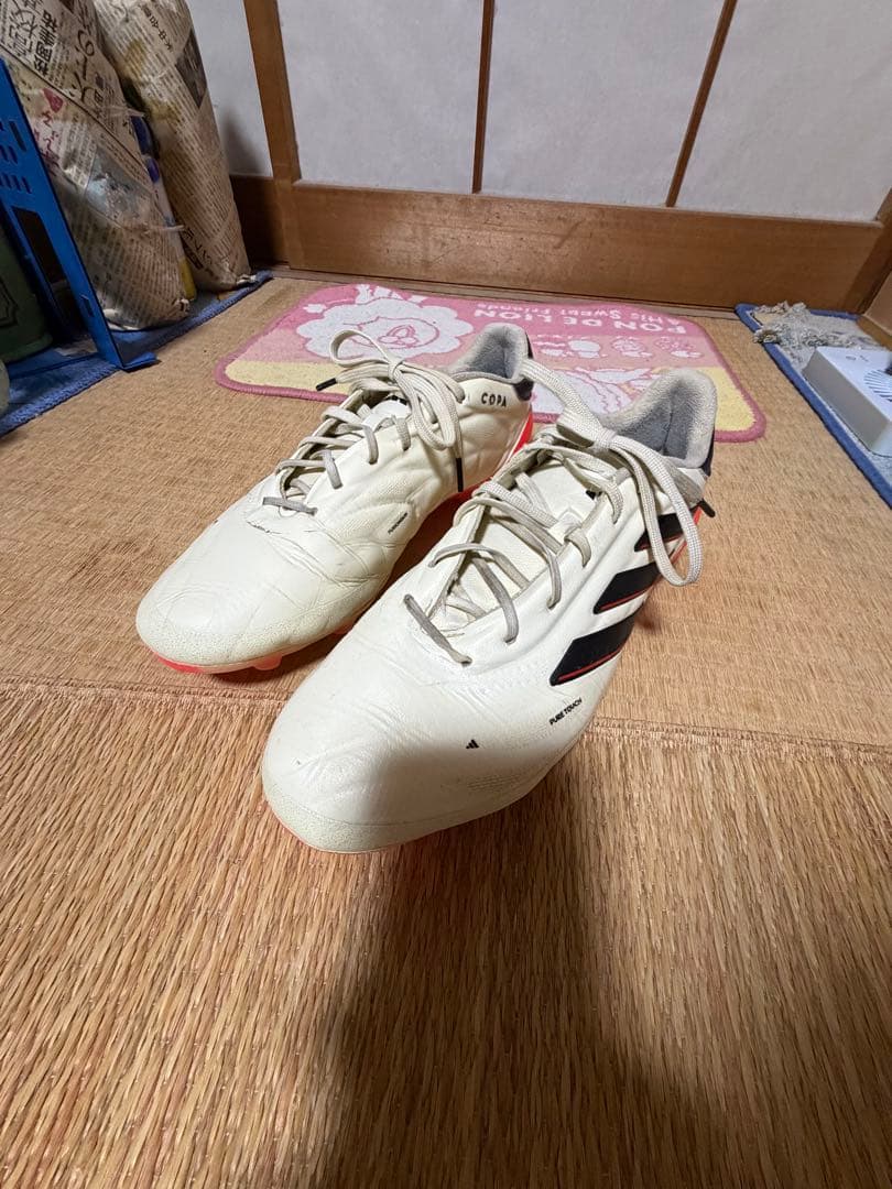 adidas COPA サッカー スパイク ホワイト/レッド