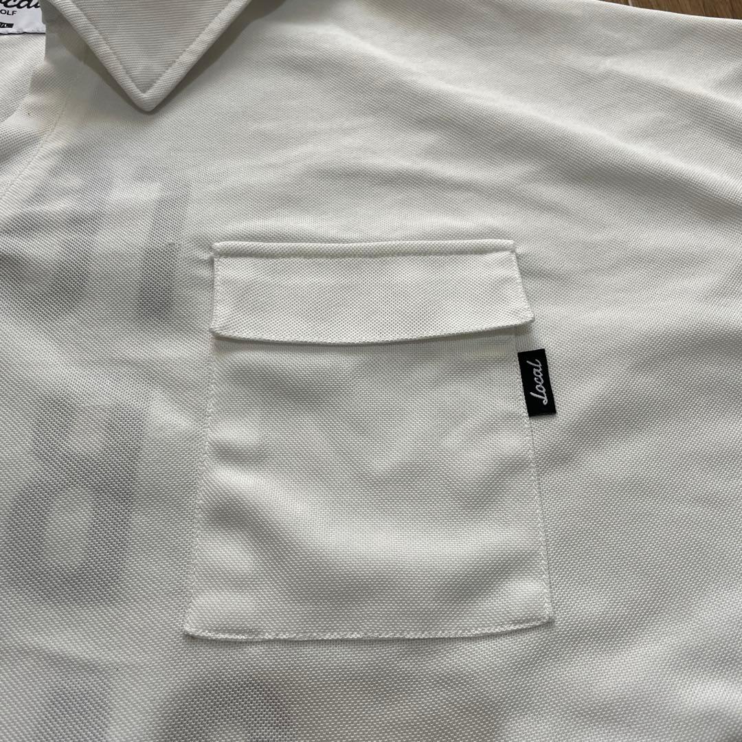 Local GOLF メンズ ウェア 半袖ポロシャツ ローカルゴルフLOCAL