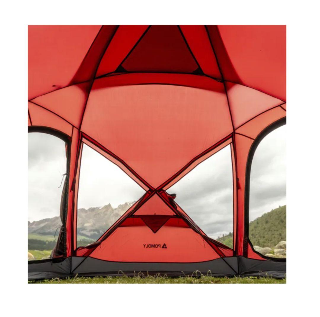POMOLY Dome X4 Pro 専用グランドシート付き