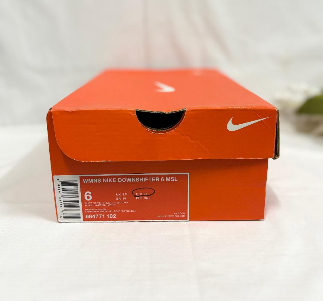 NIKE ナイキ ウィメンズ ダウンシフター 6 MSL 23.0cm