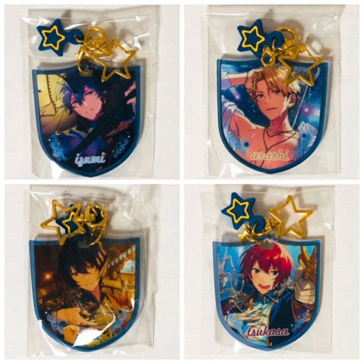 新品★あんスタ【Knights】スターキーホルダーコレクション★4点セット