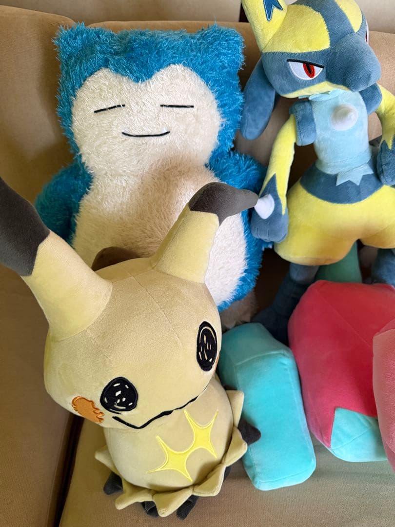ポケットモンスター　めちゃもふぐっとぬいぐるみ　まとめ売り　ポケモン　カビゴン