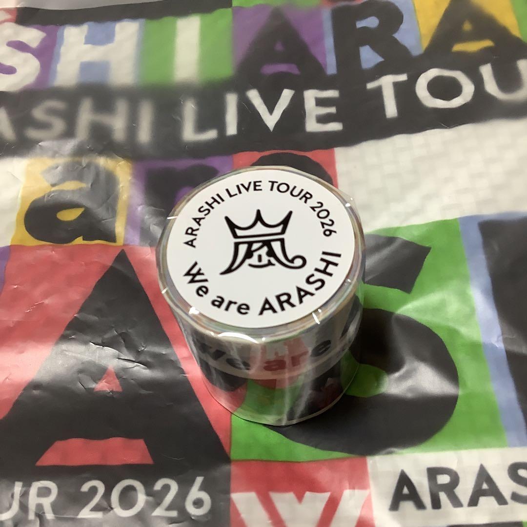 ARASHI LIVE TOUR 2026マグカップとマスキングテープ
