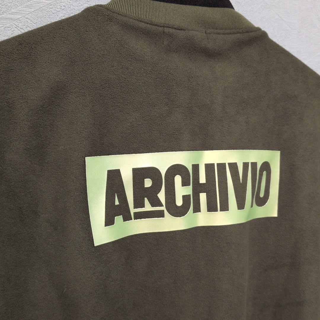 あっぱれ　ARCHIVIO オリーブグリーン ジャケットジップパーカー